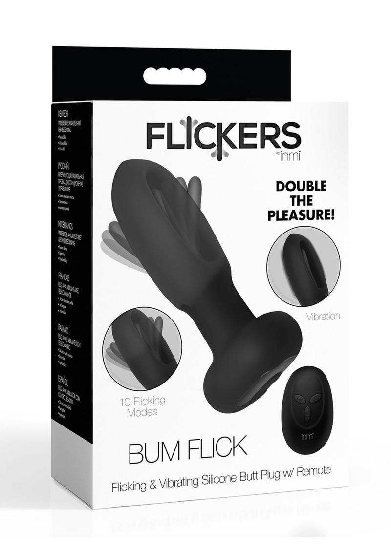 Flickers Bum Flick Vibrating Butt Plug
