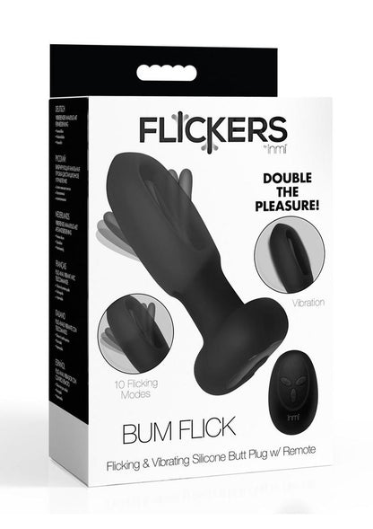 Flickers Bum Flick Vibrating Butt Plug