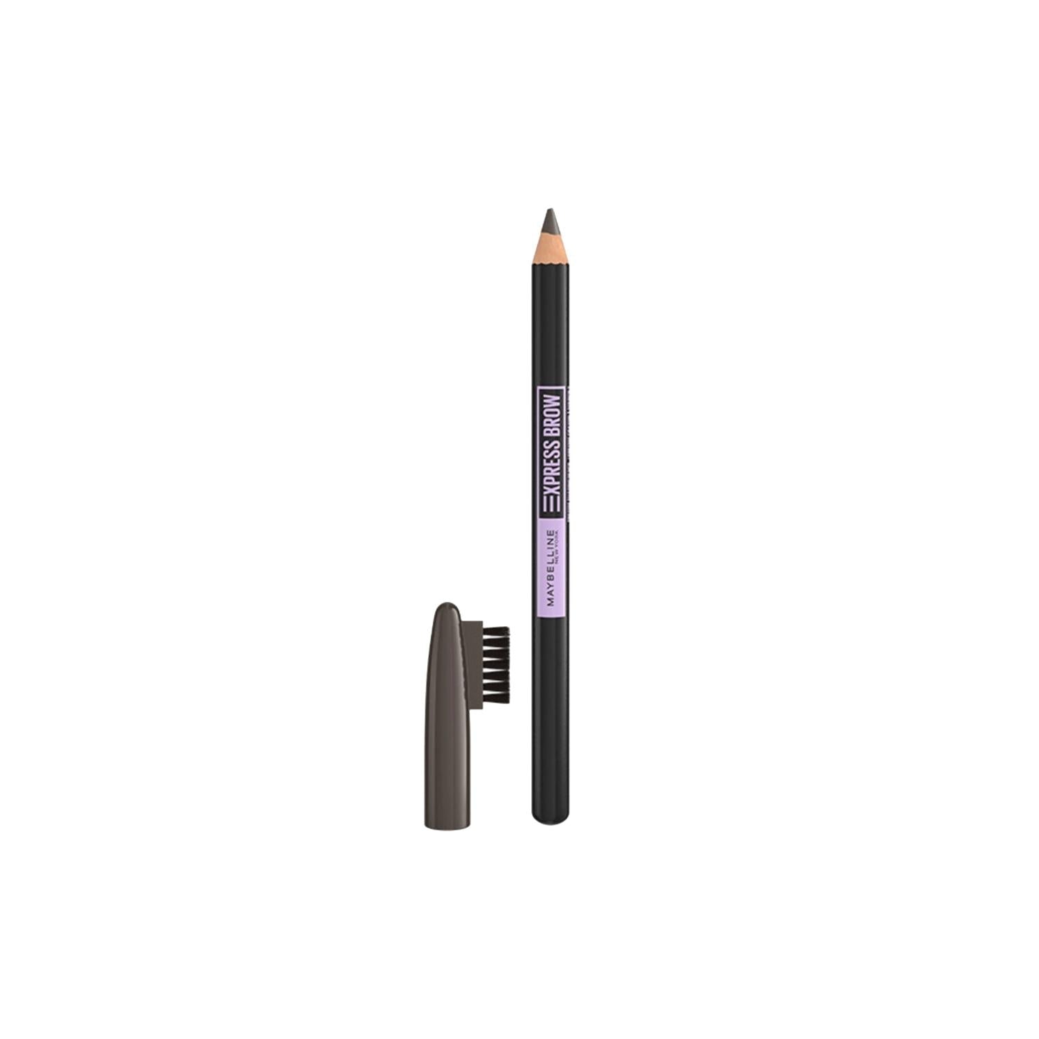 Maybelline New York Express Brow Shaping Pencil Deep Brown - Precise Eyebrow Definition &amp; Grooming