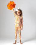Orange Football Bamboo Pajamas