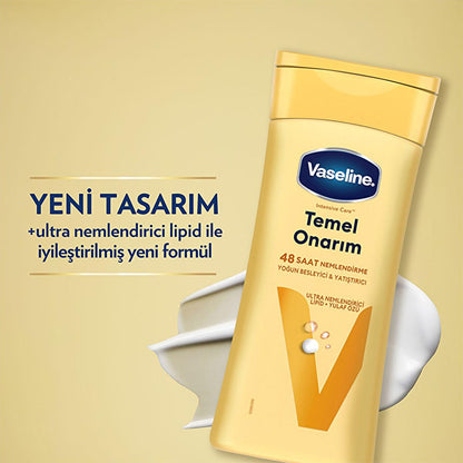 Vaseline Moisturizing Body Lotion for Dry Skin - 48 Hour Hydration, Non-Greasy, Dermatologically Tested