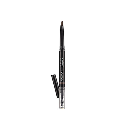 Flormar Angled Eyebrow Pencil with Brush - Precise Definition, Natural Look, 4 Shades Available