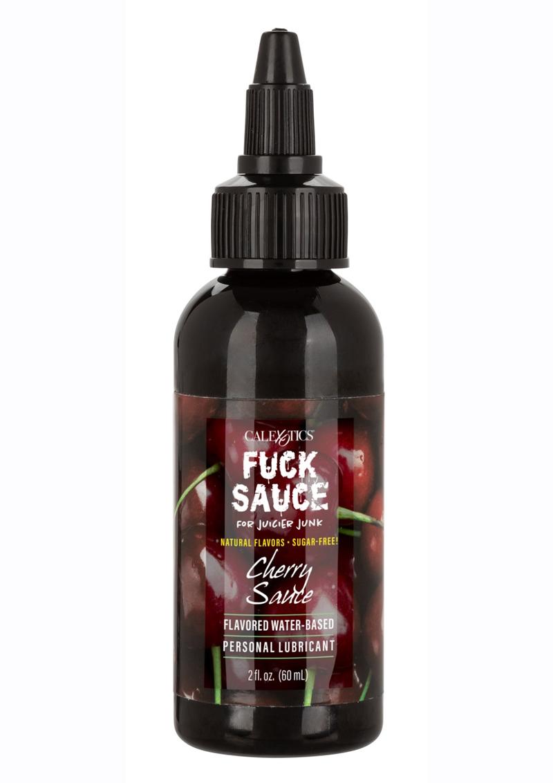 CalExotics Fuck Sauce Cherry Flavored Water Based Lubricant