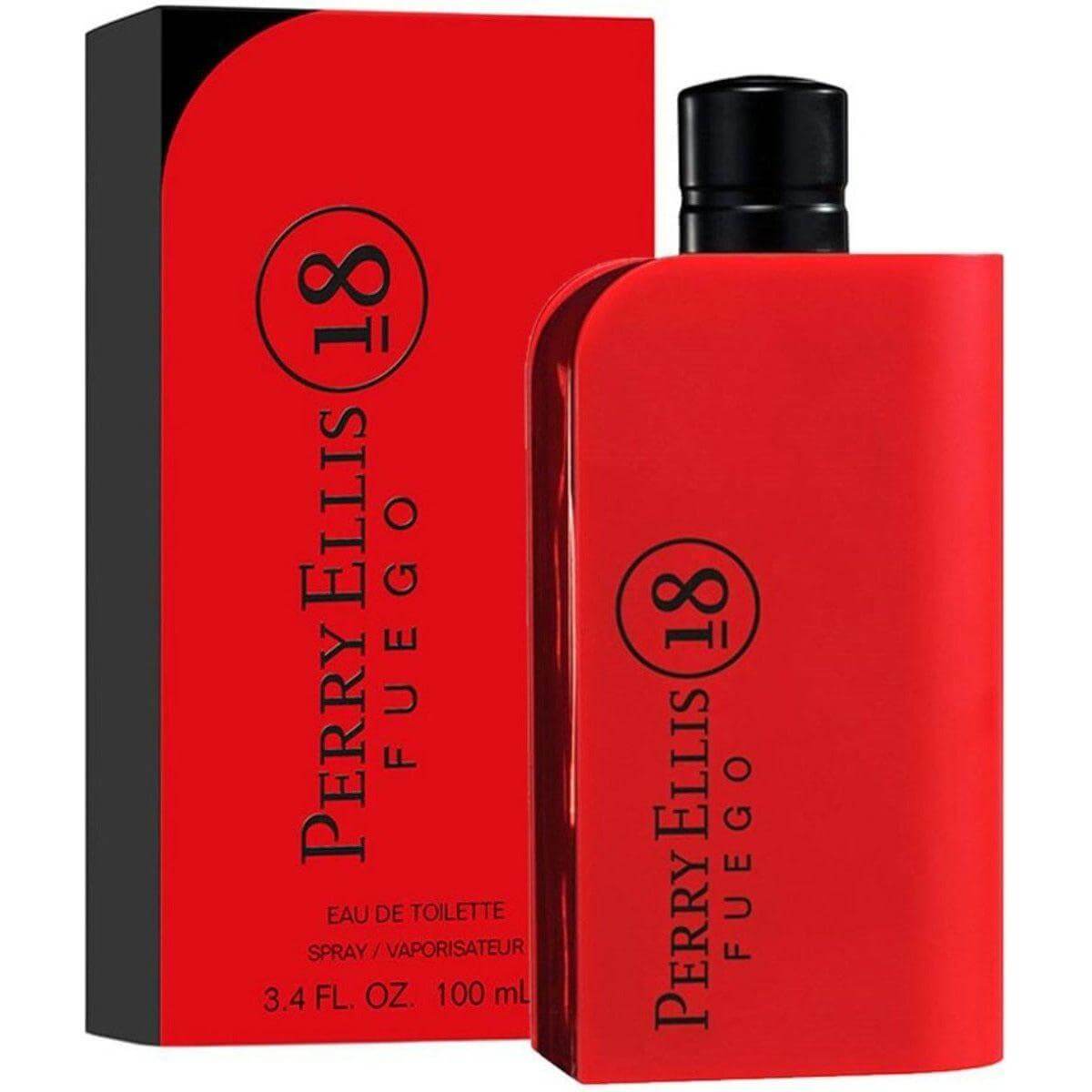 Perry Ellis 18 Fuego by Perry Ellis EDT for Men 3.4 oz