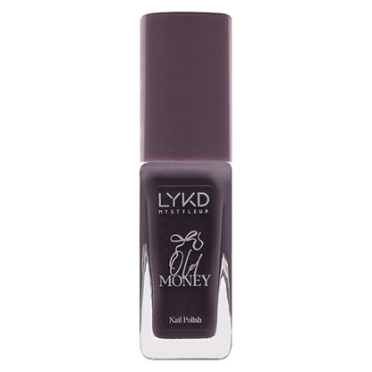 LYKD Old Money Dull Purple Nail Polish - Elegant Cosmetic Nail Coloring Solution