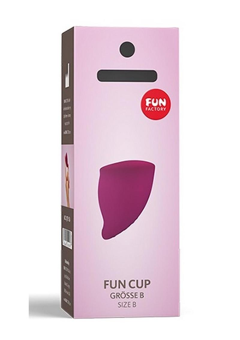 Fun Factory Fun Cup Size B Grape Silicone Menstrual Cup