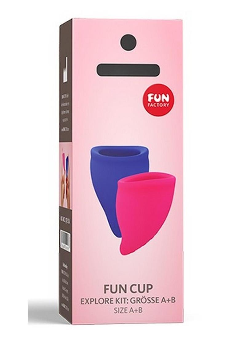 Fun Factory Fun Cup Explore Kit Silicone Menstrual Cup Set