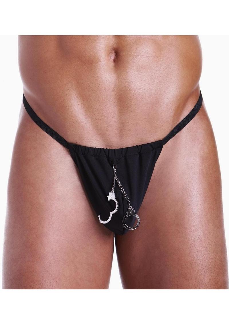 Fundies for Him Handcuff G-String