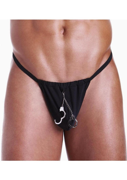 Fundies for Him Handcuff G-String