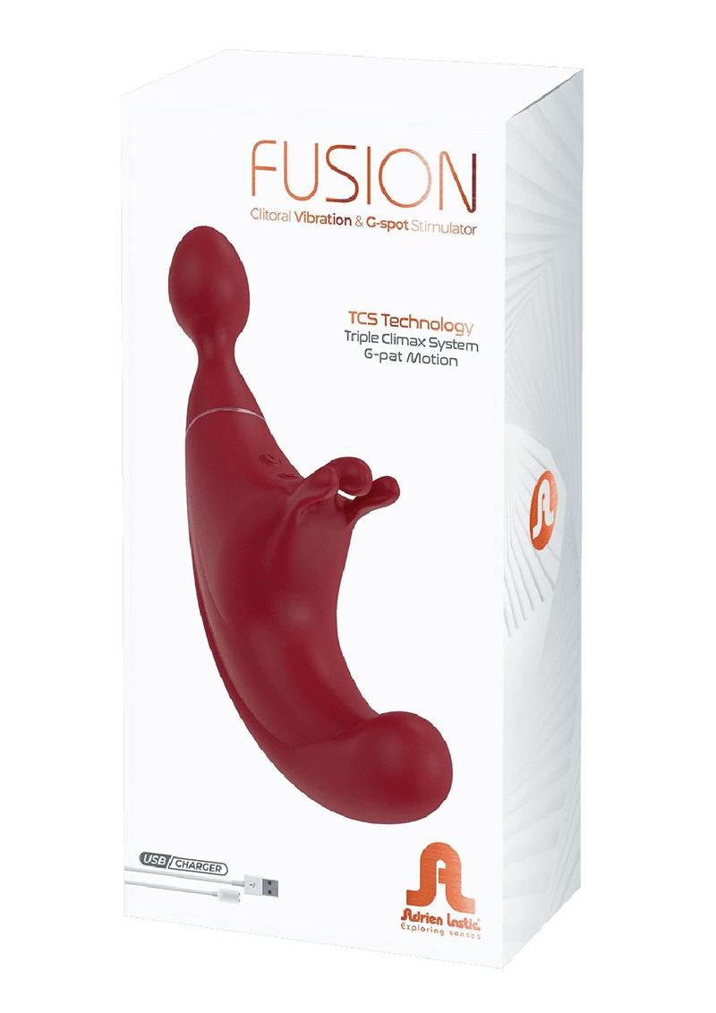 Fusion Rechargeable Silicone Clitoral Vibration and G Spot Stimulator