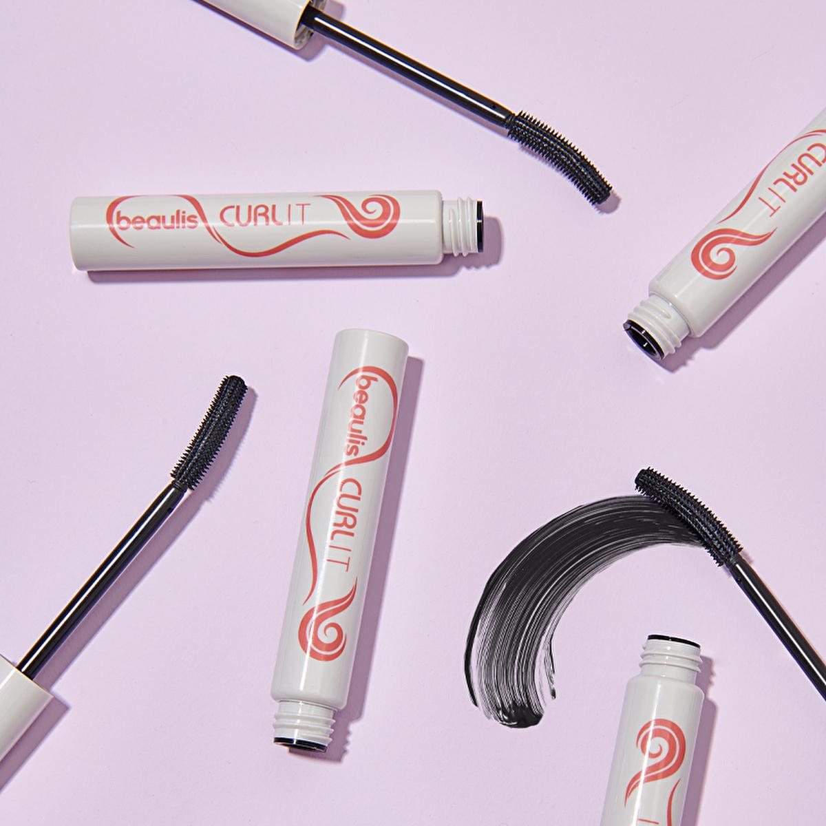 Beaulis Curl It Mascara - Volumizing &amp; Curling Mascara for Dramatic Eye Makeup