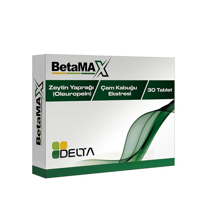 Delta Betamax 30 Tablets: Daily Health &amp; Dietary Supplement - Convenient Oral Tablet Form