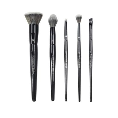 Elly Daily Makeup Brush Set with 5 Essential Brushes