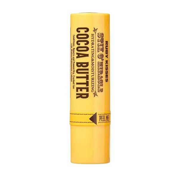 Ruby Kisses Cocoa Butter Lip Balm 4g: Intense Hydration for Dry, Chapped Lips - Natural Moisturizing &amp; Repair Treatment