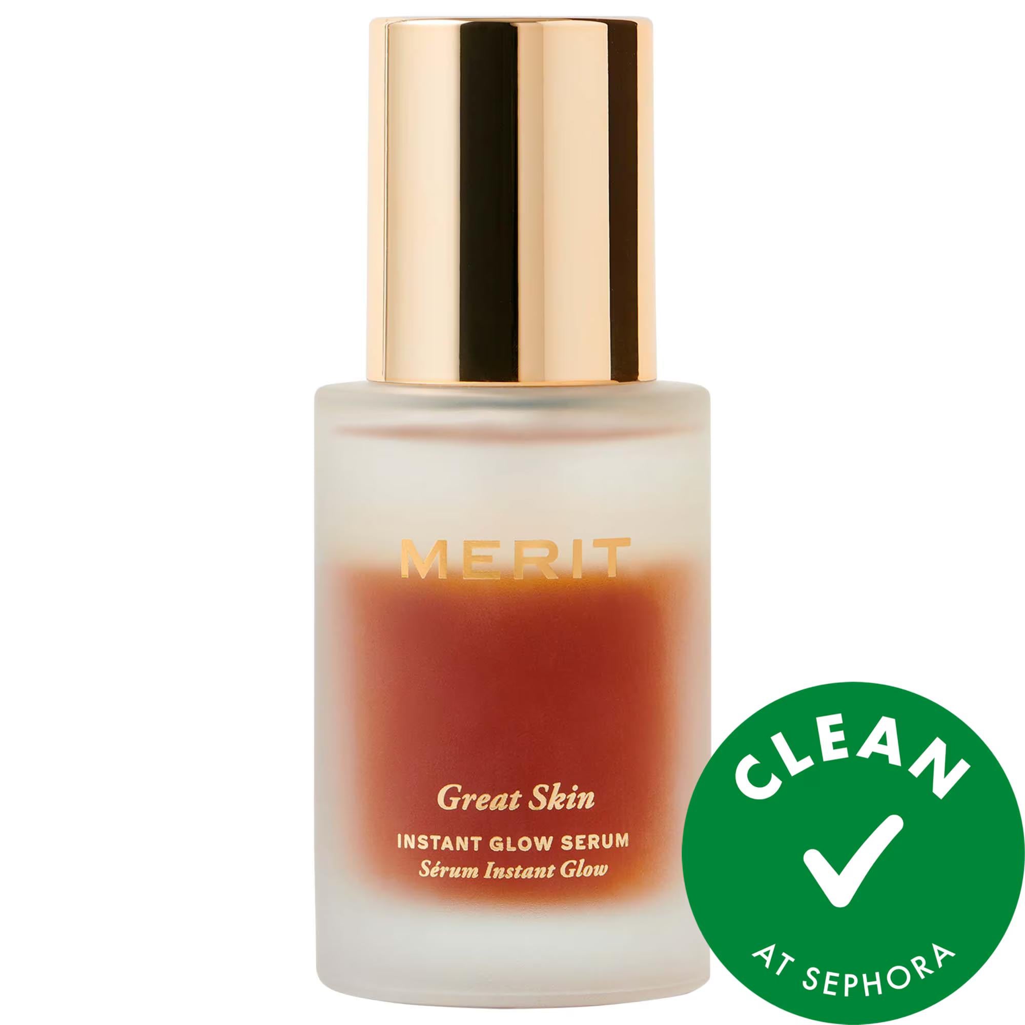 Great Skin Instant Glow Serum - Hydrating, Brightening Skincare with Niacinamide &amp; Hyaluronic Acid
