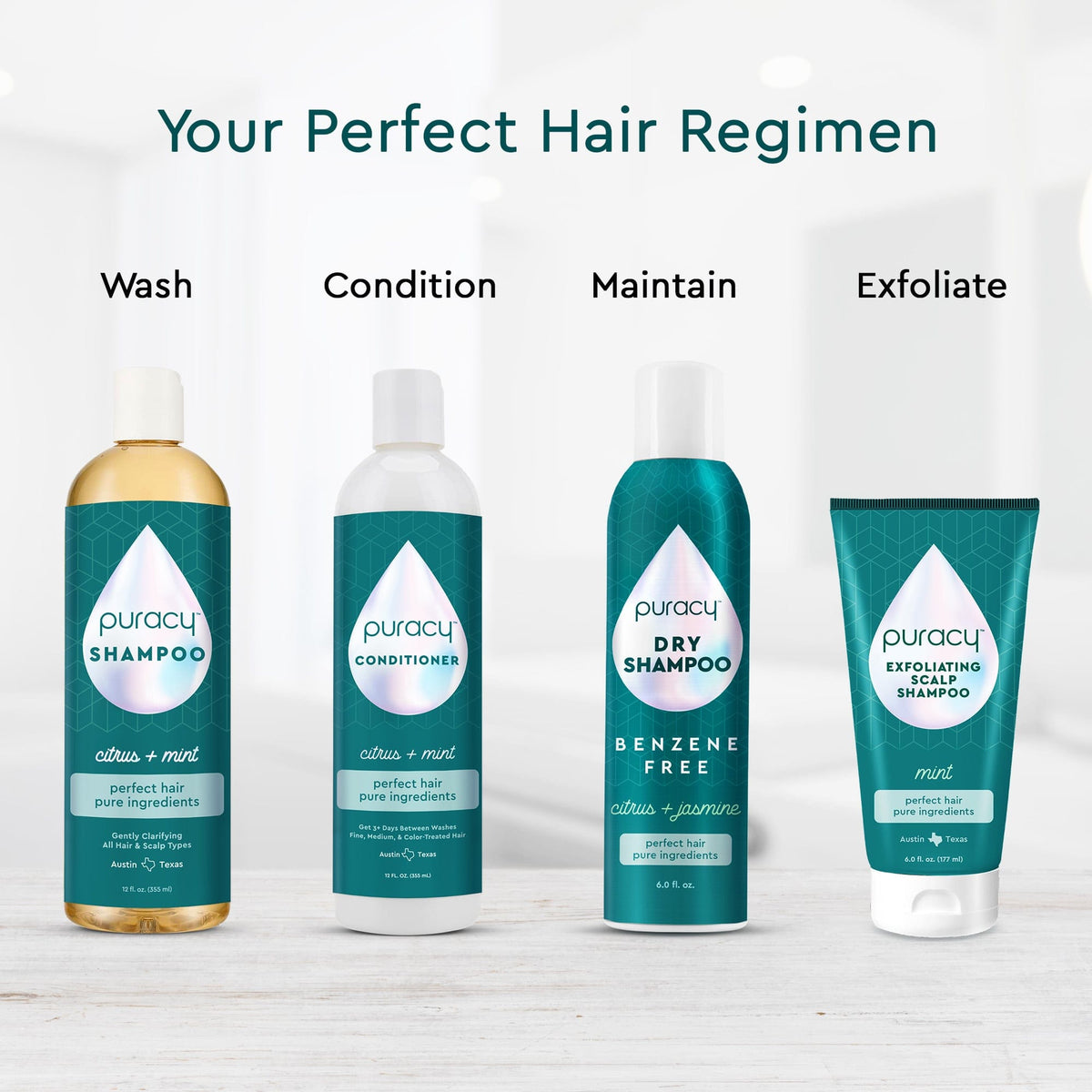 Dry Shampoo (Benzene &amp; Silicone-Free, Color-Safe)