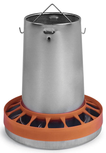 Hanging Galvanized Metal Chicken Feeder &amp; Accessories