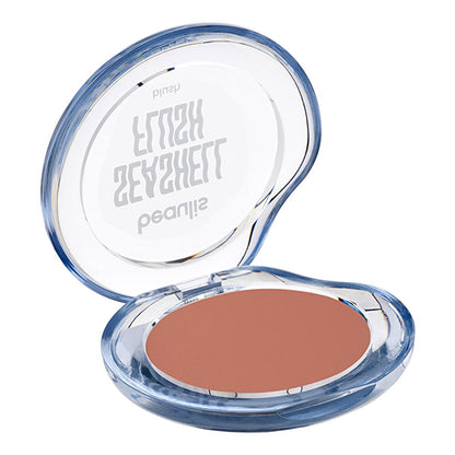 Beaulis Seashell Flush Blush - Beach Blossom: Natural Glow, Easy Blend, Healthy Color - Lightweight &amp; Radiant Complexion