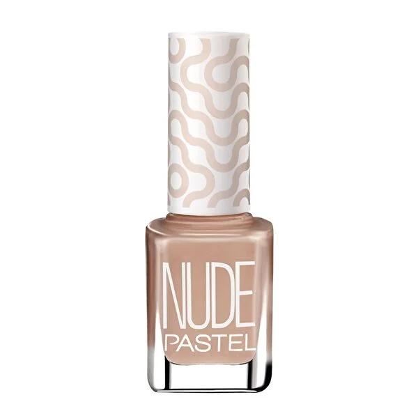 Pastel Nude Nail Polish - Long-Lasting, Easy Application, 13ml