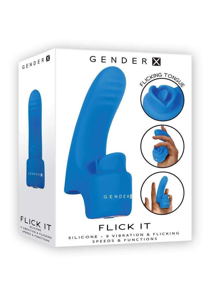 Gender X Flick It Silicone Vibrator