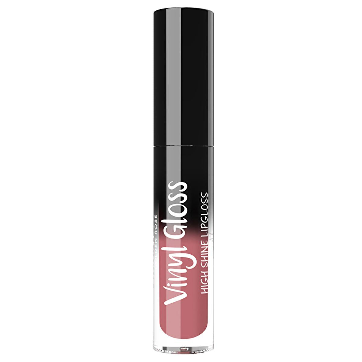 Golden Rose Vinyl Gloss: High Shine, Intense Color, Long Lasting Lip Gloss NO:04 - Achieve a Perfect Glossy Lipstick Look.