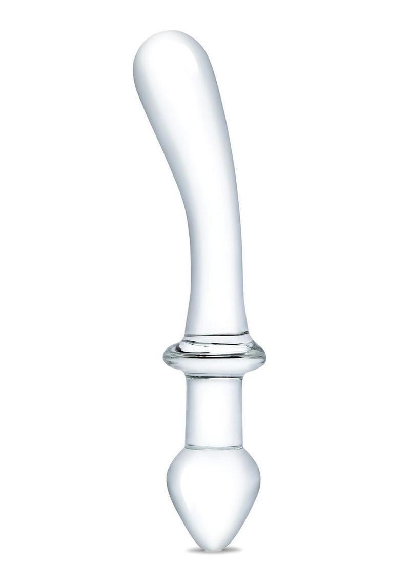 Glas Classic Curved Dual Ended Blown Glass Dildo