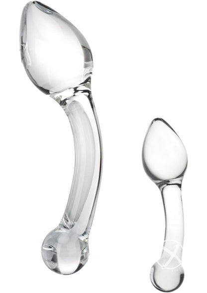 Icicles No. 46 Hand Blown Glass Anal P-Spot Plug