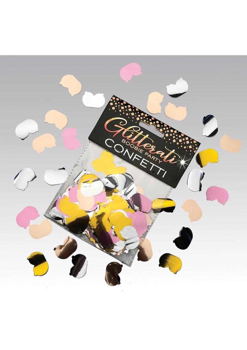 Glitterati Boobie Party Confetti Multicolor Fun and Playful Confetti