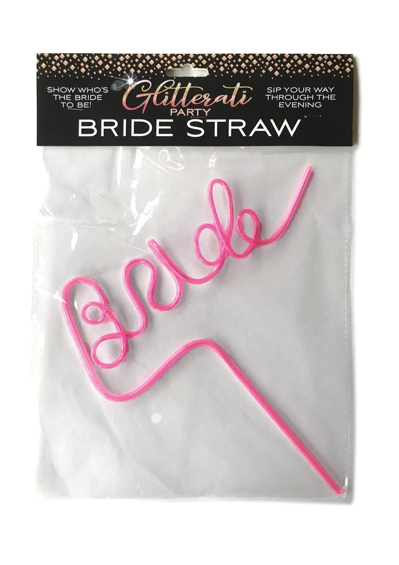 Glitterati Bride Party Straw Twisty Straw for Bride-to-Be