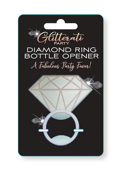 Glitterati Diamond Ring Bottle Opener Fabulous Party Favor