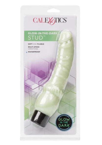 CalExotics Glow-in-the-Dark Stud Vibrator Multi-Speed And Waterproof