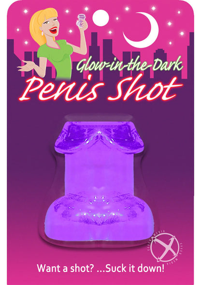 Glow-in-the-Dark Penis Shot Fun Party Accessory
