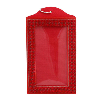 DST Red Sparkle Sorority Pride ID Badge Holder