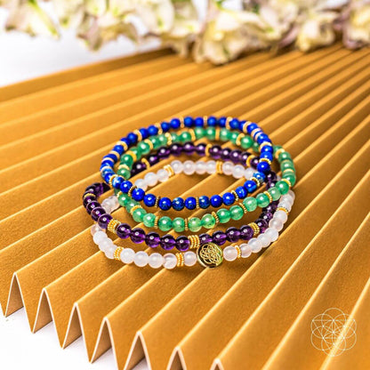 Luck &amp; Success Bracelet Set, Pack of 4