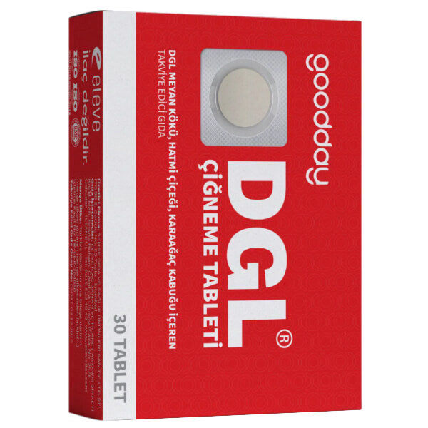 Goodday DGL Herbal Support 30 Chewable Tablets