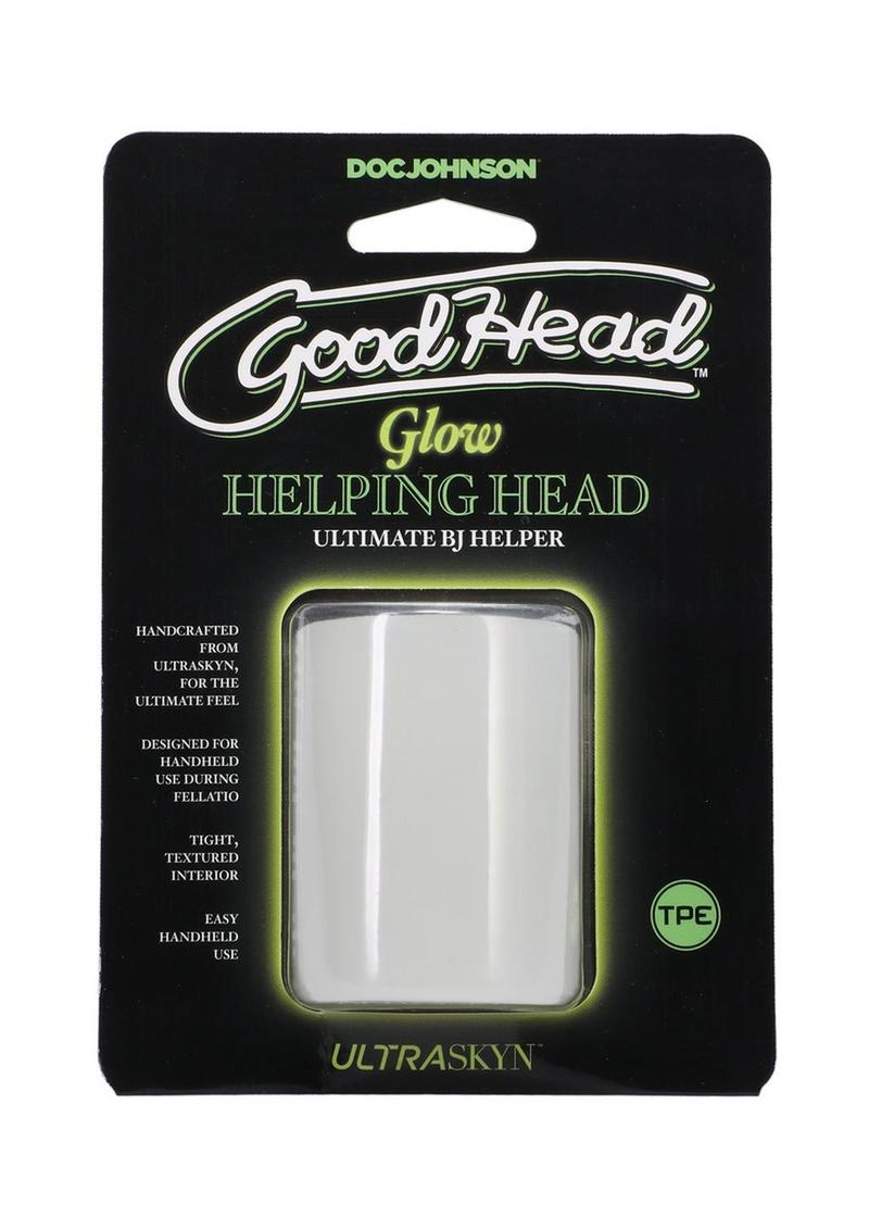 Good Head Glow Helping Head Mini Stroker Glow in the Dark
