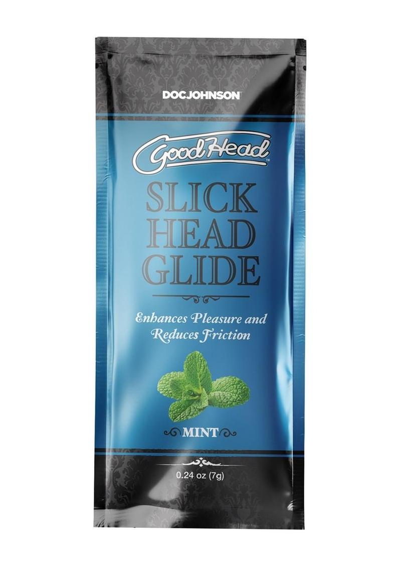 GoodHead Slick Head Glide Mint Flavored Sachets Bulk Pack