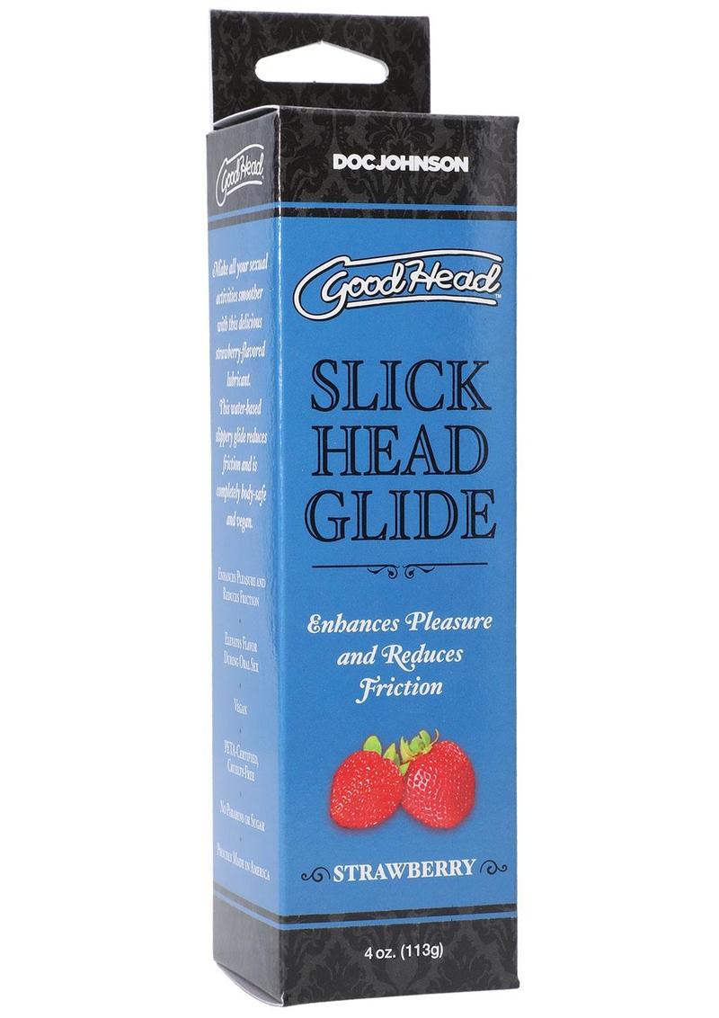 Good Head Slick Head Glide Strawberry Flavored Lubricant