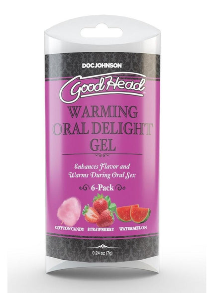 Goodhead Warming Oral Delight Gel Multi Flavor Pack