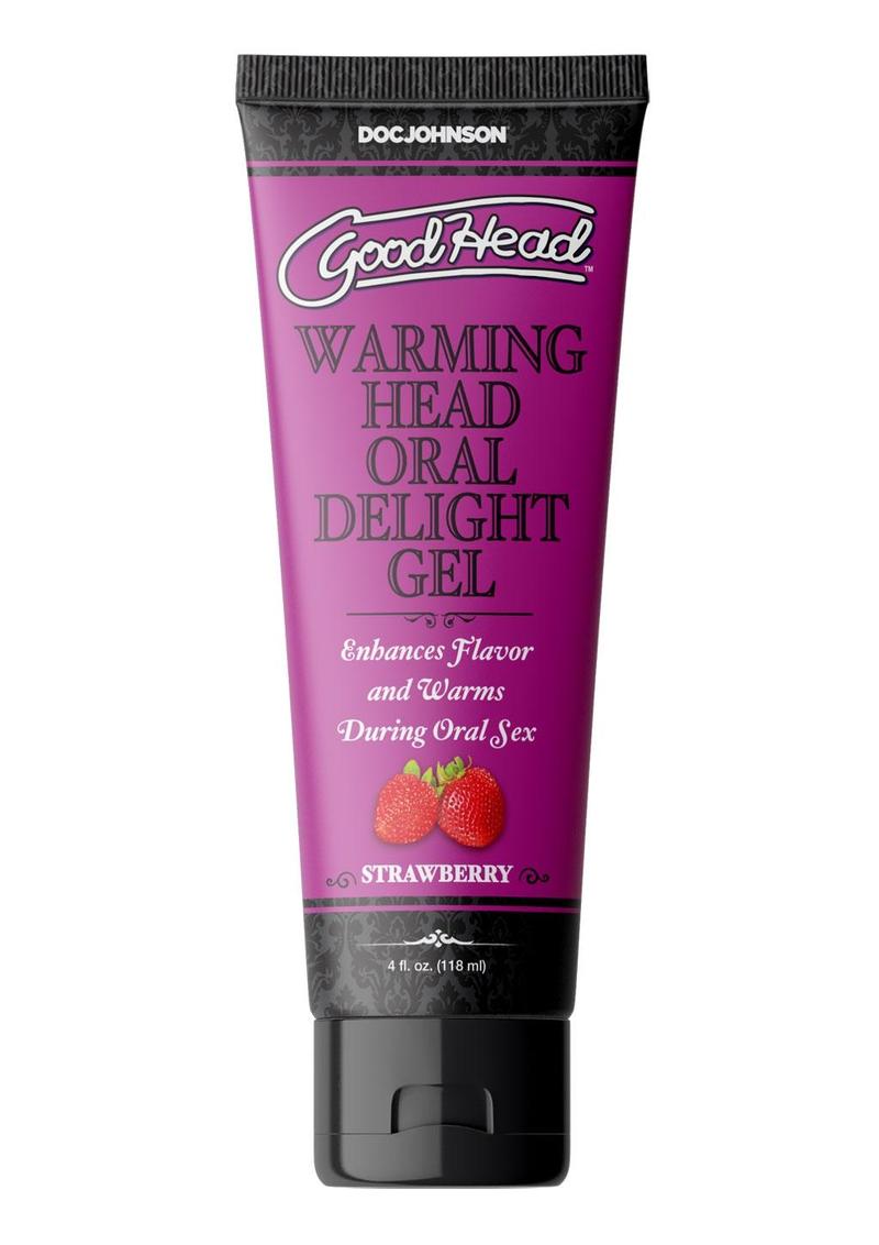 Doc Johnson GoodHead Warming Oral Delight Gel Strawberry