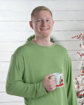 Men's Green Pajama Set