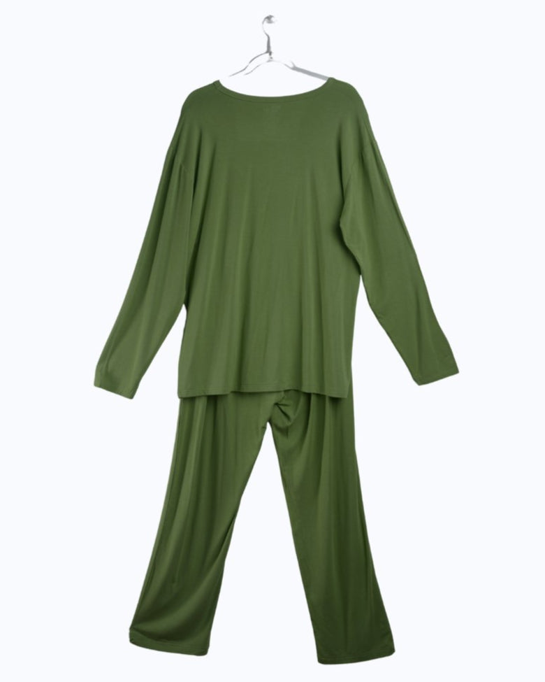 Men's Green Pajama Set