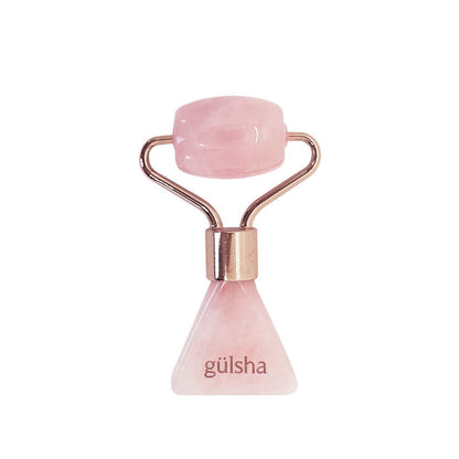 Gulsha Rose Quartz Eye Massage Roller for Fine Lines 1 pc