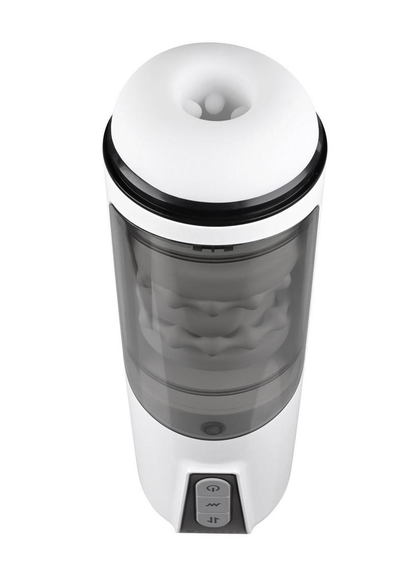 GenderX Get Your Stroke On Rechargeable Silicone Thrusting Stroker