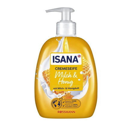 Isana Milk &amp; Honey Liquid Hand Soap 500 ml