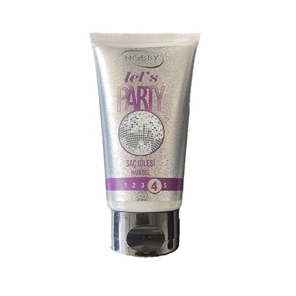 Hobby Party Girl Hair Gel: 48H Ultra Strong Hold, Mineral &amp; Keratin Enriched - Long Lasting Styling for Girls