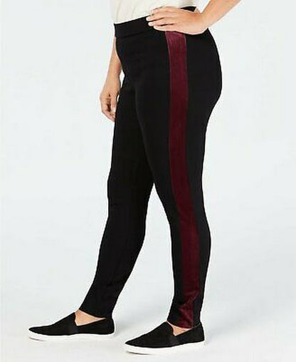 Style &amp; Co. Womens Plus Mid Rise Comfort Waist Leggings