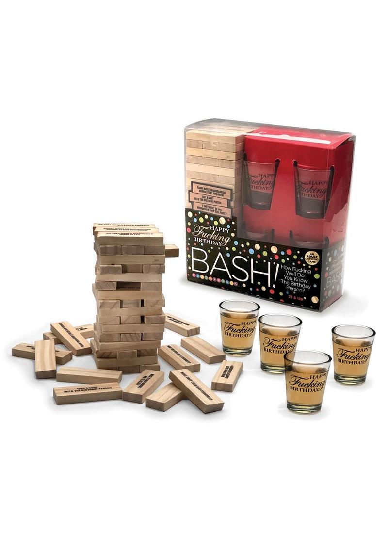 Happy Fucking Birthday Bash Drinking Game 21 Plus Fun Party Game