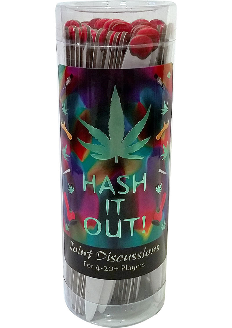 Hash It Out! Joint Discussions Fun Game for 4-20 Plus Players