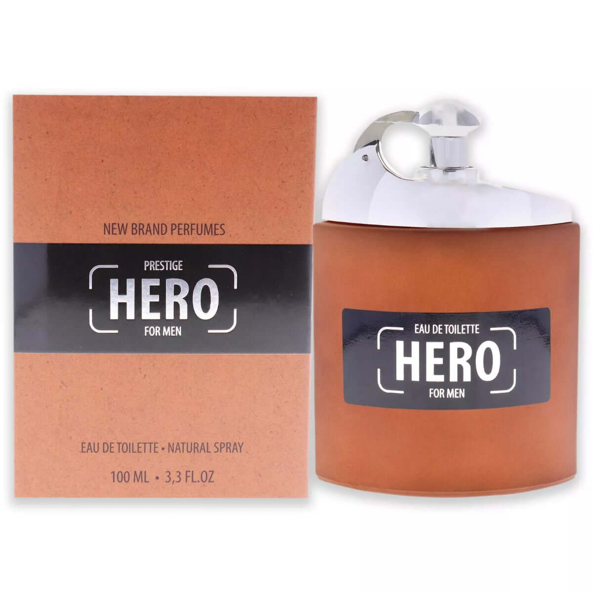 New Brand Hero EDT Spray for Men 3.3 oz